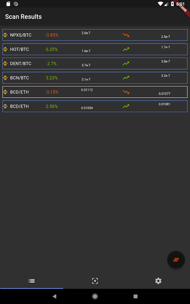 Simple Crypto Scanner - Image screenshot of android app