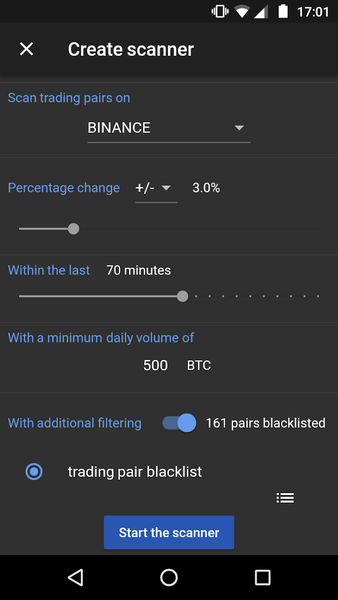 Simple Crypto Scanner - Image screenshot of android app
