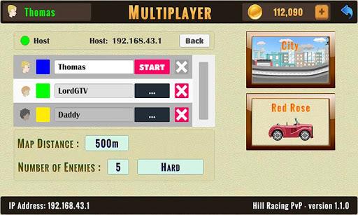 Hill Racing PvP - Multiplayer - عکس بازی موبایلی اندروید