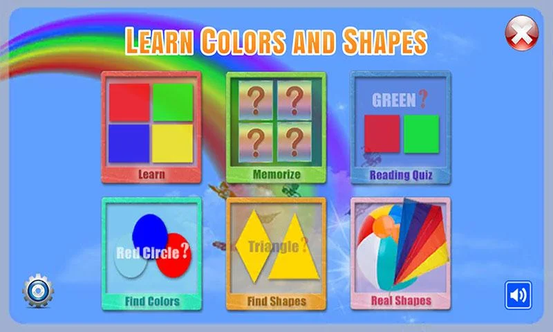 Learn Colors and Shapes - عکس برنامه موبایلی اندروید