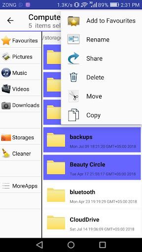 Computer-Indigo Manager-File Explorer - Image screenshot of android app