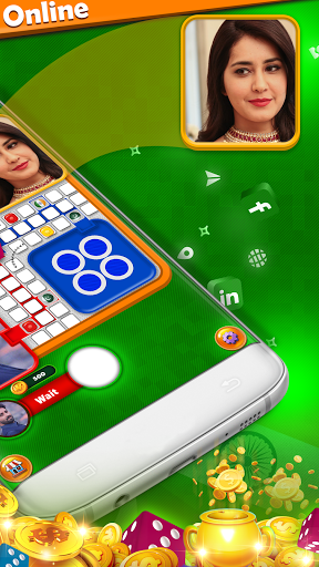 India vs Pakistan Ludo Online - Gameplay image of android game