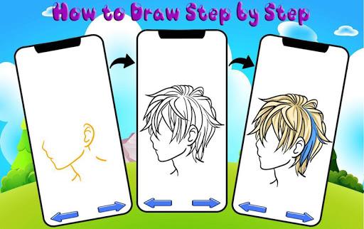 How to Draw Hair - Learn Drawing - عکس برنامه موبایلی اندروید