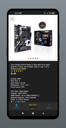 PC Builder: Part Picker - Image screenshot of android app