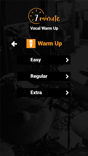 7 Minute Vocal Warm Up - Image screenshot of android app