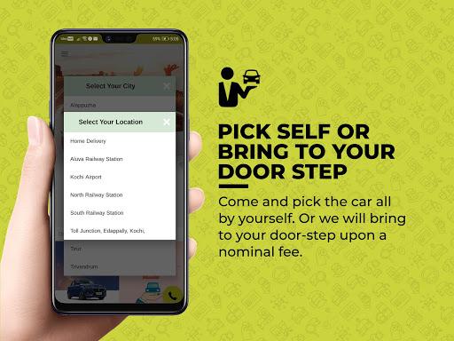IndusGo Self Drive Rent a Car - Image screenshot of android app