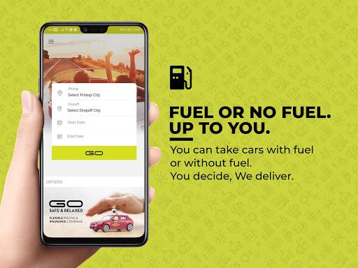 IndusGo Self Drive Rent a Car - Image screenshot of android app