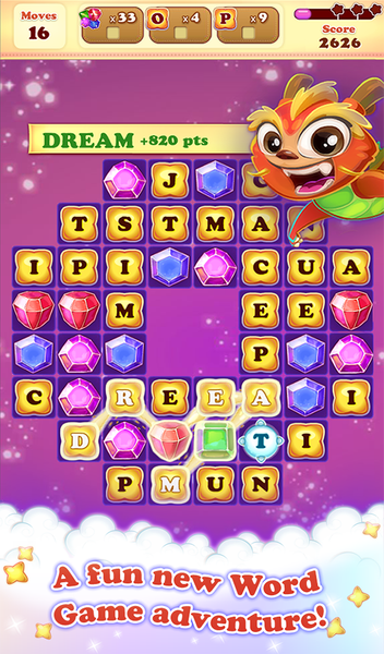 Dragon Words 2 - Gameplay image of android game