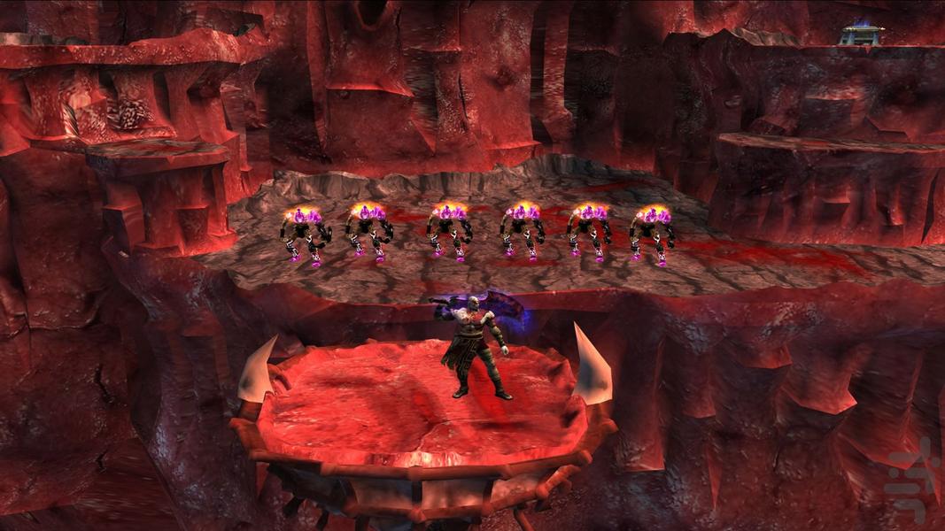 خدای جنگ(نسخه جهنمی) - عکس بازی موبایلی اندروید