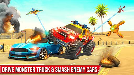 Spider Robot Car Transform - Image screenshot of android app