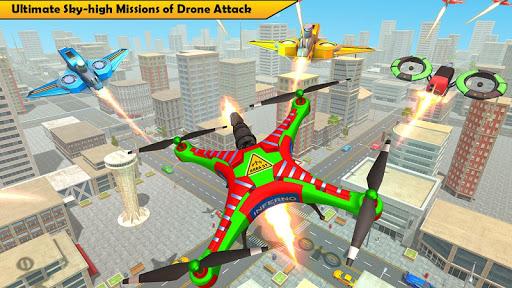 Drone Robot Car Transforming - Gameplay image of android game