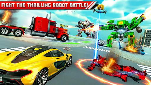 Train Robot Car Transform Game - عکس برنامه موبایلی اندروید