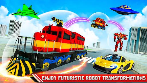 Train Robot Car Transform Game - عکس برنامه موبایلی اندروید