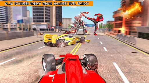 Cheetah Robot Car Transformation Formula Car Robot - Image screenshot of android app