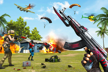 App Real Fps Robot Shooting Games Android game 2022 