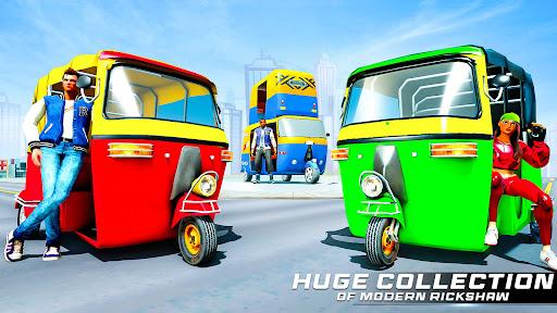 Tuk Tuk Car Racing - Gameplay image of android game