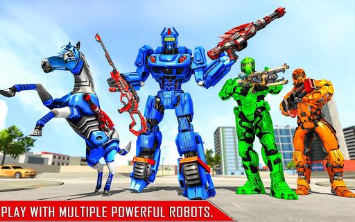Horse Robot Car Transform War - عکس برنامه موبایلی اندروید