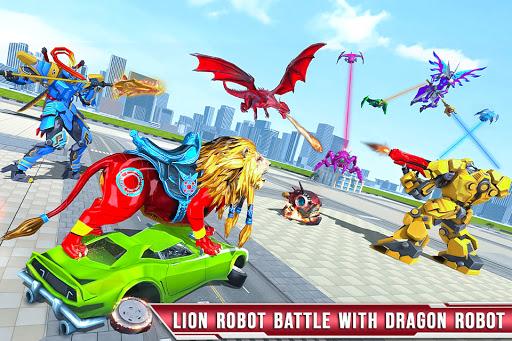 Dragon Robot Car Transform - Image screenshot of android app