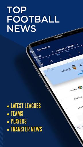 SportMob - Live Scores & News - Image screenshot of android app