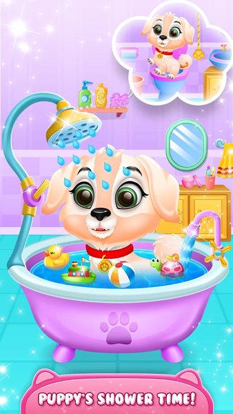 Puppy Pet Care: Dog Fun Games - Gameplay image of android game