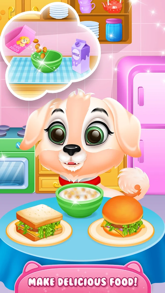 Puppy Pet Care: Dog Fun Games - Gameplay image of android game