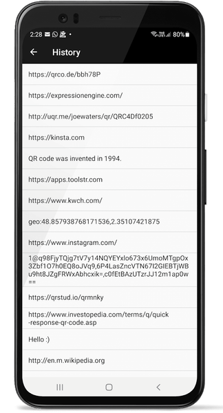 QR Scanner & Generator Barcode - Image screenshot of android app