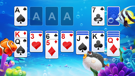 Klondike Solitaire - Gameplay image of android game