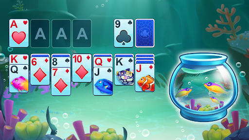 Klondike Solitaire - Gameplay image of android game