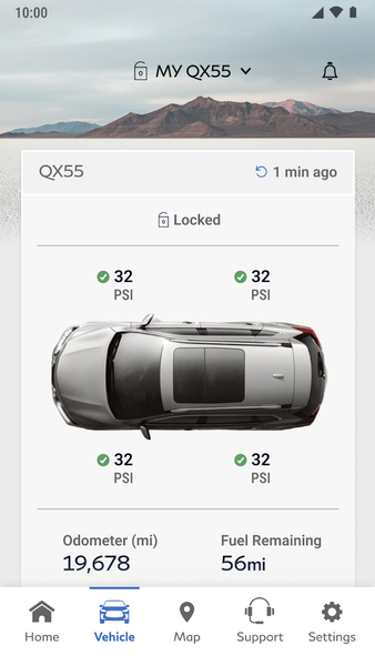 MyINFINITI App - Image screenshot of android app