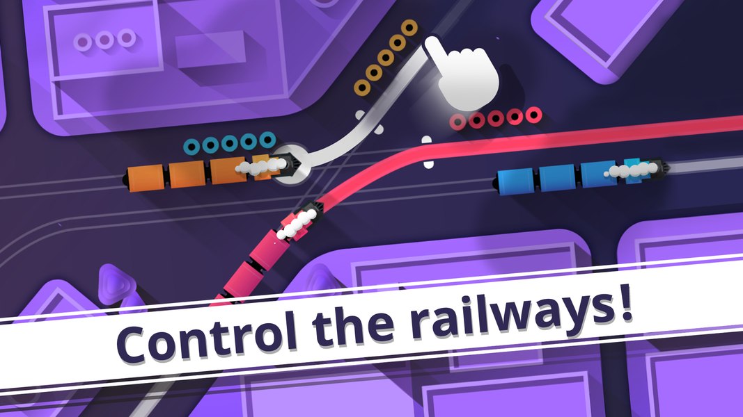 Railways - Train Simulator - Gameplay image of android game