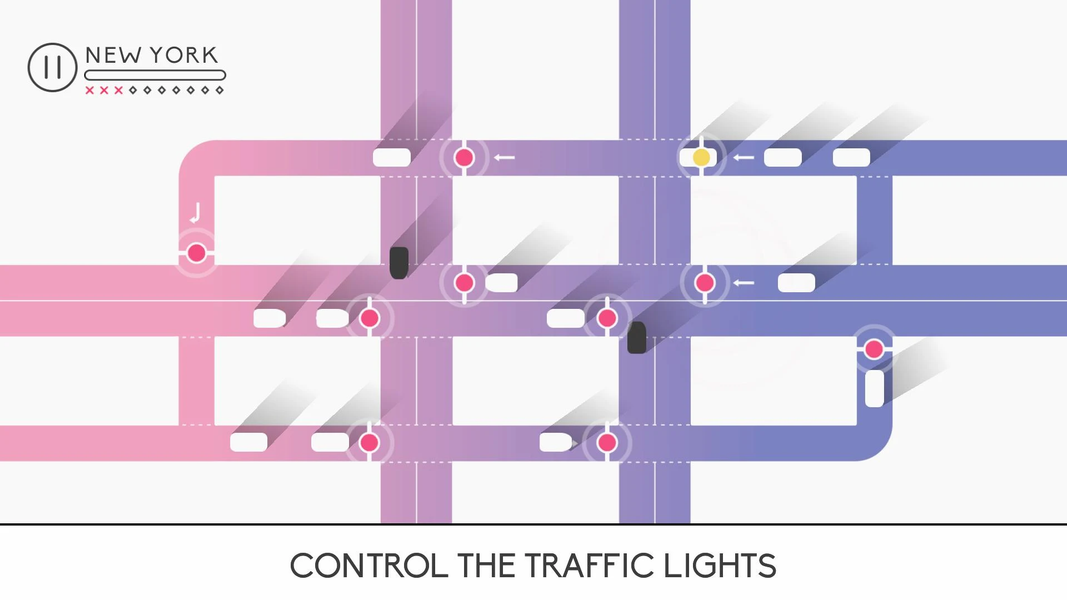 Traffix: Traffic Simulator - Gameplay image of android game