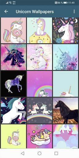 Cute Unicorn Wallpapers - عکس برنامه موبایلی اندروید