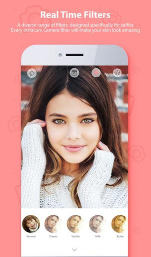 Selfie Camera Beauty - Filter & Photo Editor ❤ - Image screenshot of android app