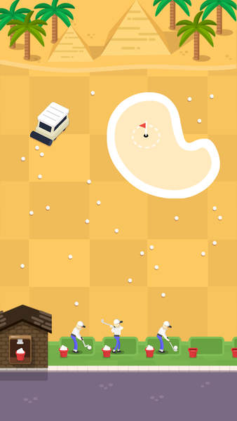 Golf Inc. Tycoon - عکس بازی موبایلی اندروید