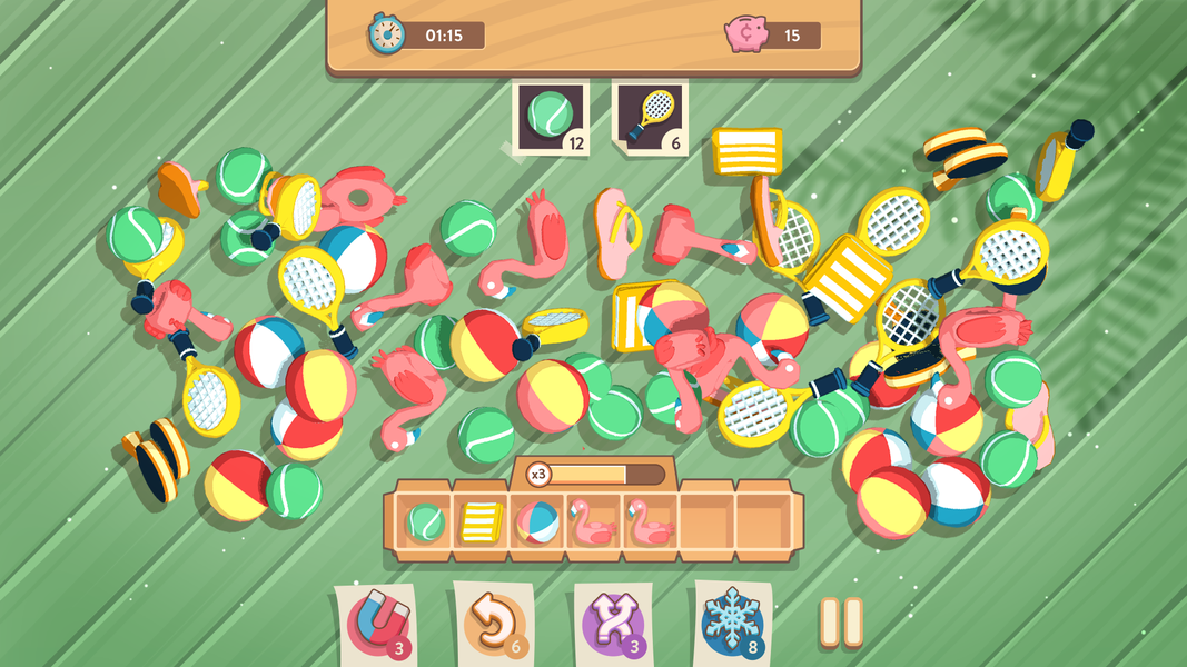 Pack & Match ۳D: Triple Sort - عکس بازی موبایلی اندروید