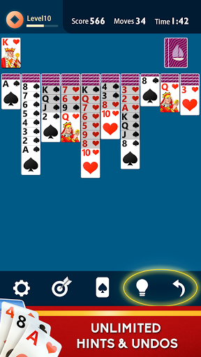 Spider Solitaire Plus - عکس بازی موبایلی اندروید