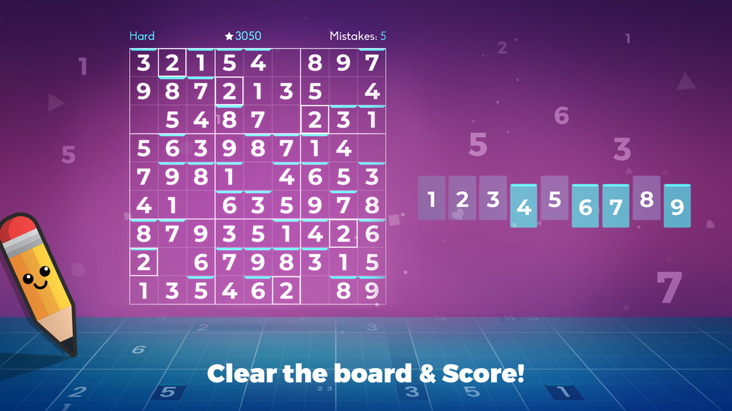 Sudoku Plus: Brain Puzzle - عکس بازی موبایلی اندروید