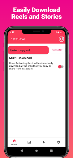 InstaSave : Video, Story Saver - عکس برنامه موبایلی اندروید