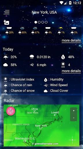 Weather Forecast - عکس برنامه موبایلی اندروید