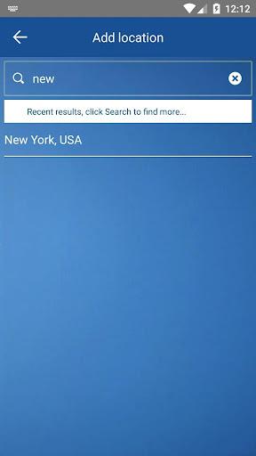 Weather Forecast - عکس برنامه موبایلی اندروید