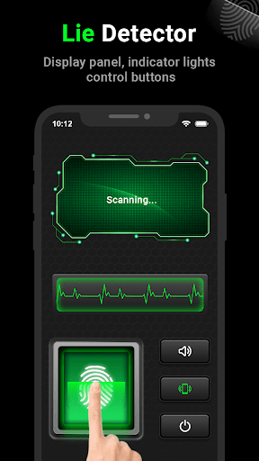 Lie Detector Simulator - عکس برنامه موبایلی اندروید