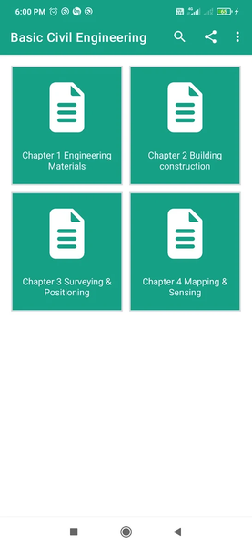 Basic Civil Engineering - Image screenshot of android app