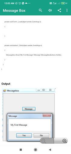 .Net  Framework Programming - Image screenshot of android app