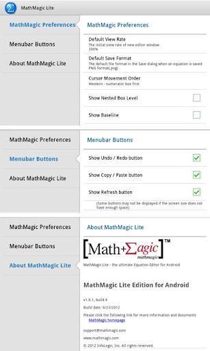 MathMagic Lite - عکس برنامه موبایلی اندروید