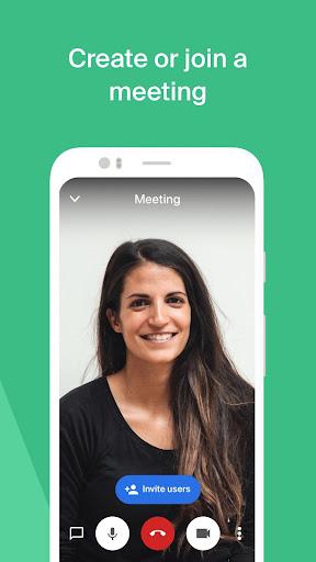 Infomaniak kMeet - Image screenshot of android app