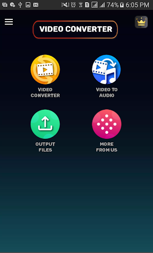 Video Converter & Compressor (MP4, AVI, MOV, MKV) - Image screenshot of android app