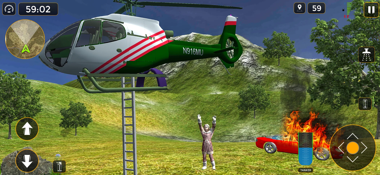 Rescue Helicopter: Heli Games - عکس برنامه موبایلی اندروید