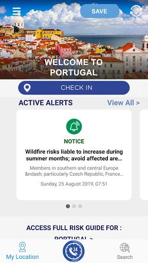 International SOS Assistance - Image screenshot of android app