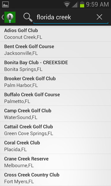 Golf Handicap Calculator - عکس برنامه موبایلی اندروید