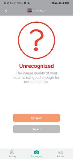 CertiEye - عکس برنامه موبایلی اندروید